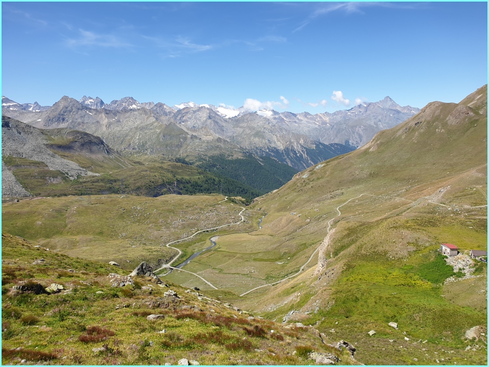 Anstieg Passo dell Invergneux